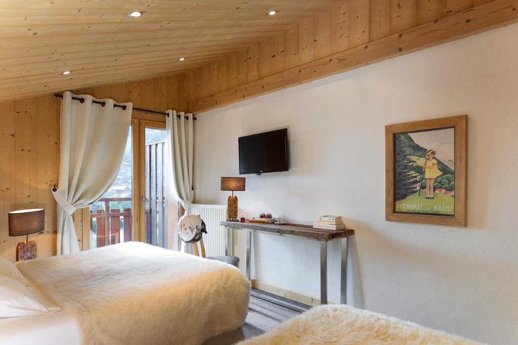 Hotel Et Spa Le Delta Le Grand-Bornand Quarto foto